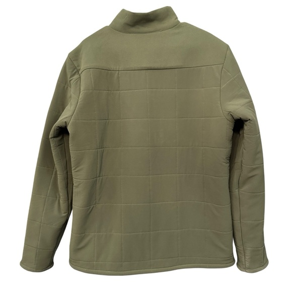 Under Armour Storm ColdGear Green Quilted 1/2 Zip Pullover Sherpa LG - Picture 3 of 7
